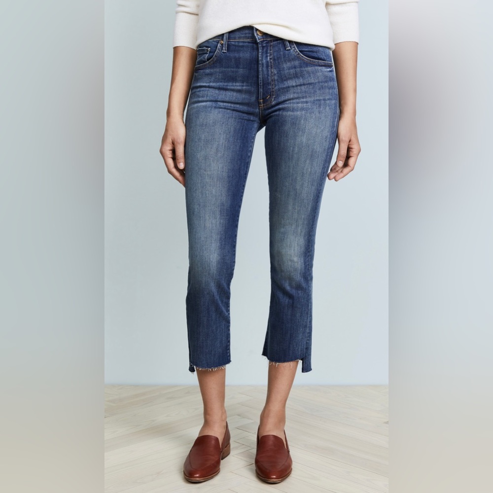 Mother Jeans - size 25 - style insider crop step fray - color not rough enough